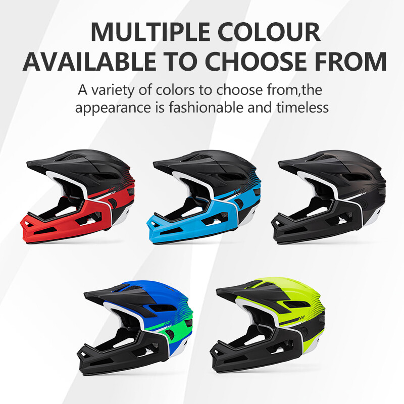 Eastinear augstas kvalitātes pieaugušo kalnu velosipēda ķivere ar pilnu seju, noņemama viegla, elpojoša sporta nobrauciena MTB šosejas ķivere