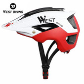 WEST BIKING Ultraviegla velosipēdistu ķivere Drošības sporta velosipēdistu ventilācijas atveres Casco Ciclismo aizsargķivere kalnu šosejas velosipēdiem vīriešiem sieviešu ķivere