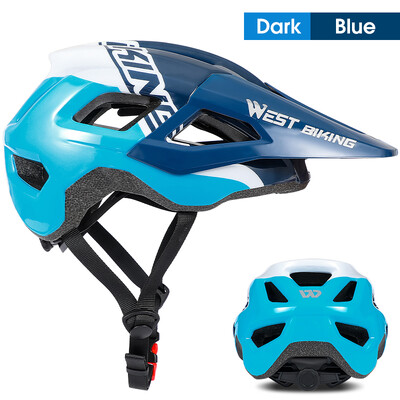 WEST BIKING Ultraviegla velosipēdistu ķivere Drošības sporta velosipēdistu ventilācijas atveres Casco Ciclismo aizsargķivere kalnu šosejas velosipēdiem vīriešiem sieviešu ķivere