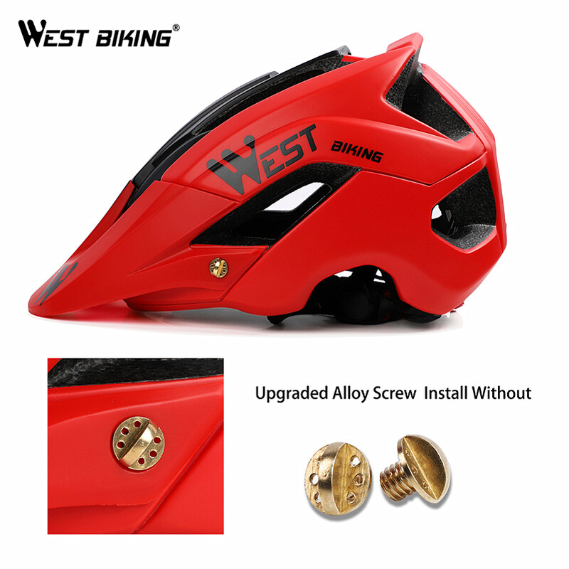 WEST BIKING Ultraviegla velosipēdistu ķivere Drošības sporta velosipēdistu ventilācijas atveres Casco Ciclismo aizsargķivere kalnu šosejas velosipēdiem vīriešiem sieviešu ķivere