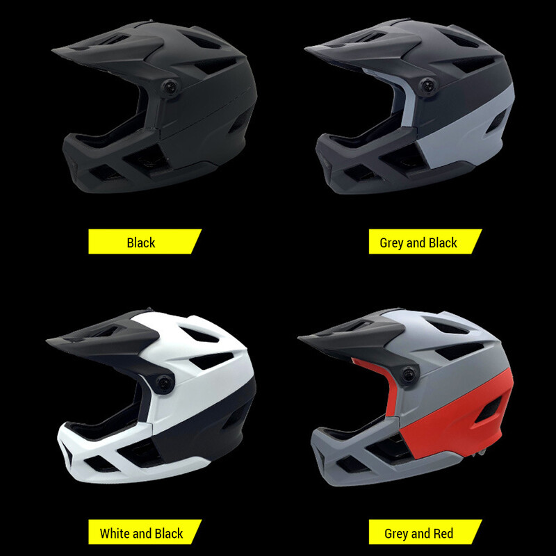 Pilnībā stiprināma velosipēdistu ķivere vīriešiem Sieviešu šosejas velosipēdistu ķivere ar regulējamu aizsargbrilles portu 55-59 CM triecienizturīga velosipēda ķivere