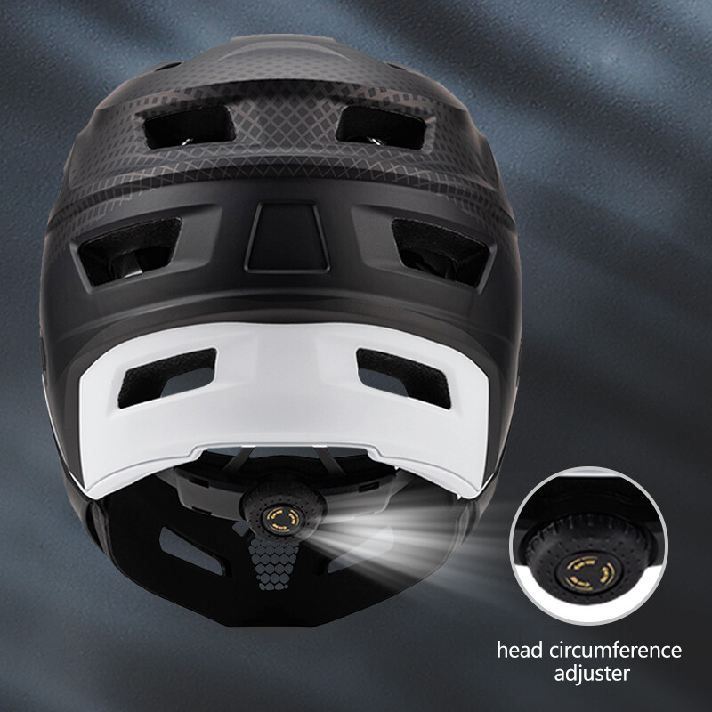 Eastinear jaunā pieaugušo velosipēdistu ķivere ar visu seju, noņemama āra sporta motociklu skeitborda braukšanas ķivere aizsargā galvu