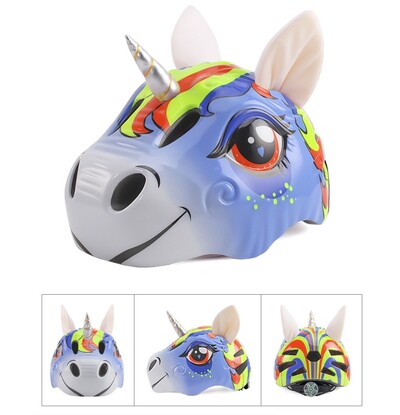 5-10 ani Căști de biciclete pentru copii Bicicletă electrică Ciclism Călărie Role Patine lungi Placă pentru copii Echipament de desene animate cu animale reglabil