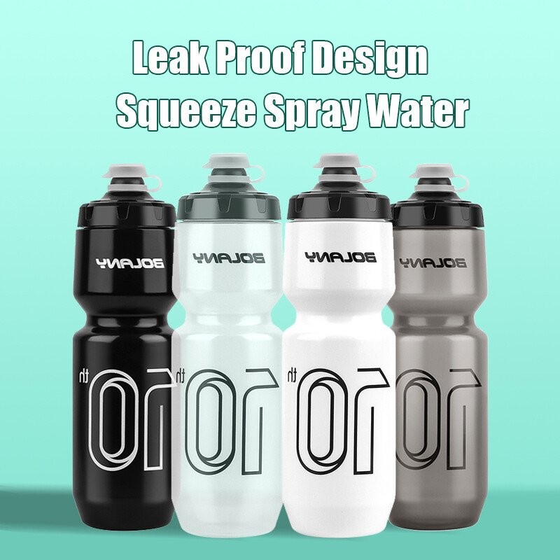 750 ml velosipēda ūdens pudele kalnu šosejas velosipēds BPA bezmaksas āra riteņbraukšanas tējkanna pārnēsājama liela ietilpība āra sporta pudele