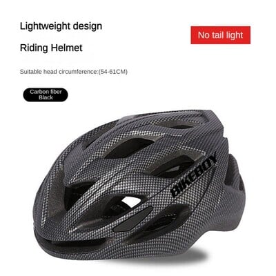 Riteņbraukšanas ķivere Vīriešu sieviešu šosejas kalnu velosipēdistu ķivere āra skeitborda skrejritenim, iebūvēta īpaši viegla ķivere