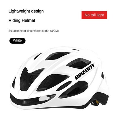 Riteņbraukšanas ķivere Vīriešu sieviešu šosejas kalnu velosipēdistu ķivere āra skeitborda skrejritenim, iebūvēta īpaši viegla ķivere