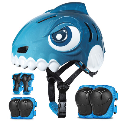 FUNWICT Dječja biciklistička kaciga Dječja sportska sigurnosna zaštita Jastučići za koljena i laktove Setovi Balance Bike Rolanje Biciklističke kacige