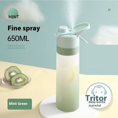 BIV Pink Squirrel velosipēda ūdens pudele, Tritan materiāls, MTB šosejas riteņbraukšanas aprīkojums, āra riteņbraukšanas aprīkojums ar aerosolu, 650 ml