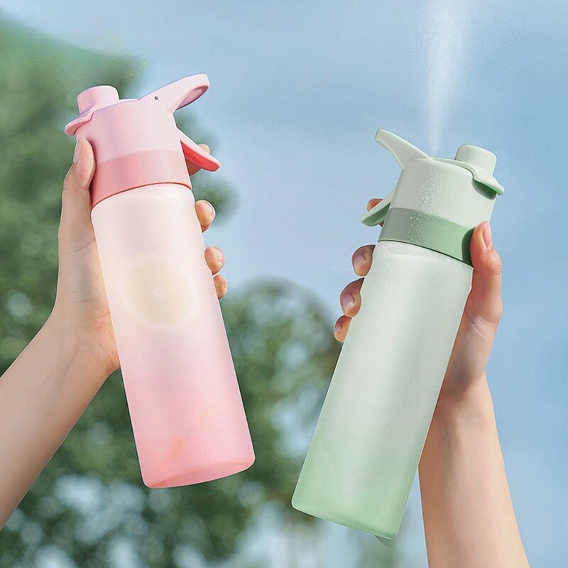 BIV Pink Squirrel velosipēda ūdens pudele, Tritan materiāls, MTB šosejas riteņbraukšanas aprīkojums, āra riteņbraukšanas aprīkojums ar aerosolu, 650 ml