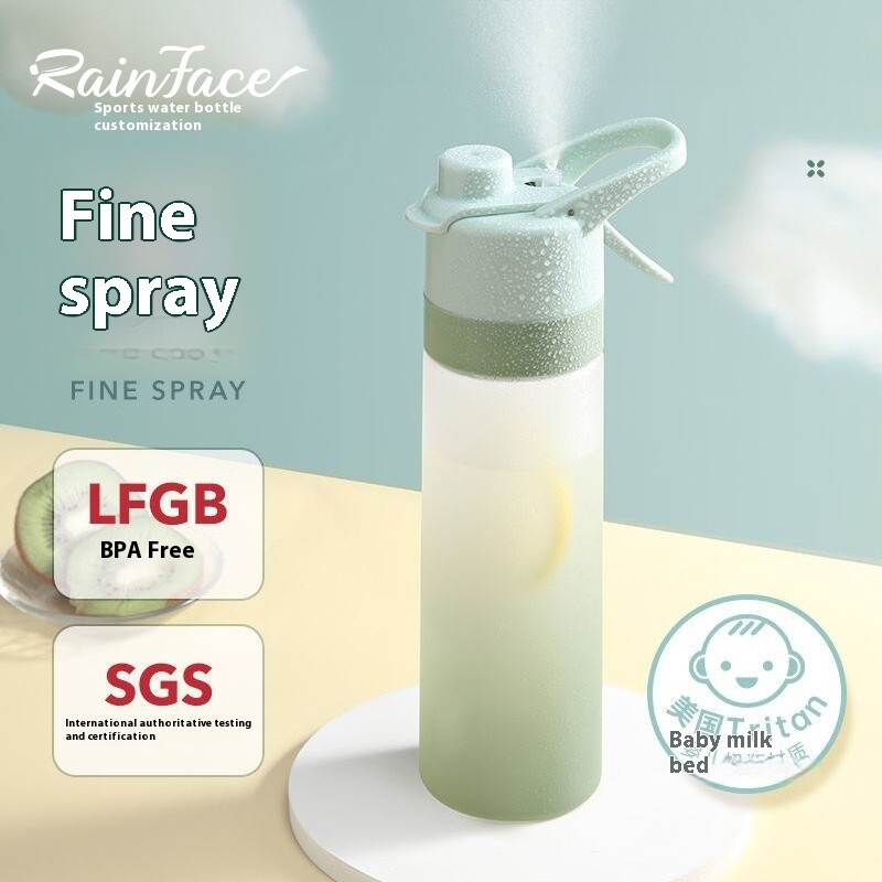 BIV Pink Squirrel velosipēda ūdens pudele, Tritan materiāls, MTB šosejas riteņbraukšanas aprīkojums, āra riteņbraukšanas aprīkojums ar aerosolu, 650 ml