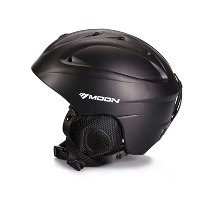 MOON īpaši vieglas slēpošanas ķiveres, 58–61 cm, cepure veidnēs. Drošības skeitborda ķiveres ar noņemamu ausu polsterējumu pieaugušajiem paredzētajām ziemas precēm Bleiks