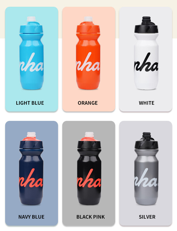 2022 JAUNA Rapha velosipēdistu ūdens pudele 610 ml 710 ml noplūdes necaurlaidīga strūklas strūklas slēdzama velosipēda izjādes sporta ūdens kauss ar putekļu aizsargu