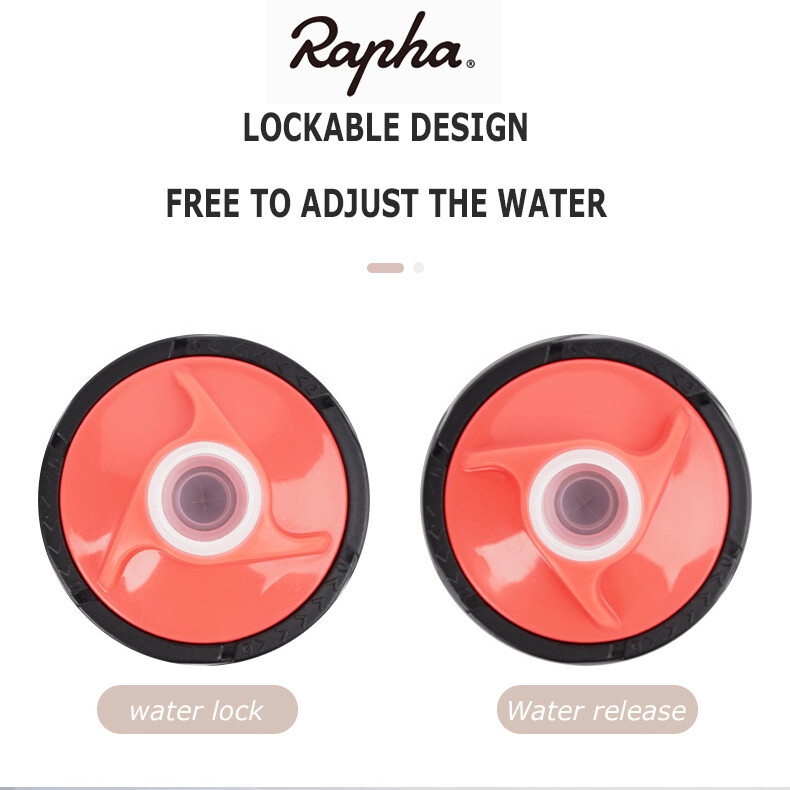 2022 JAUNA Rapha velosipēdistu ūdens pudele 610 ml 710 ml noplūdes necaurlaidīga strūklas strūklas slēdzama velosipēda izjādes sporta ūdens kauss ar putekļu aizsargu