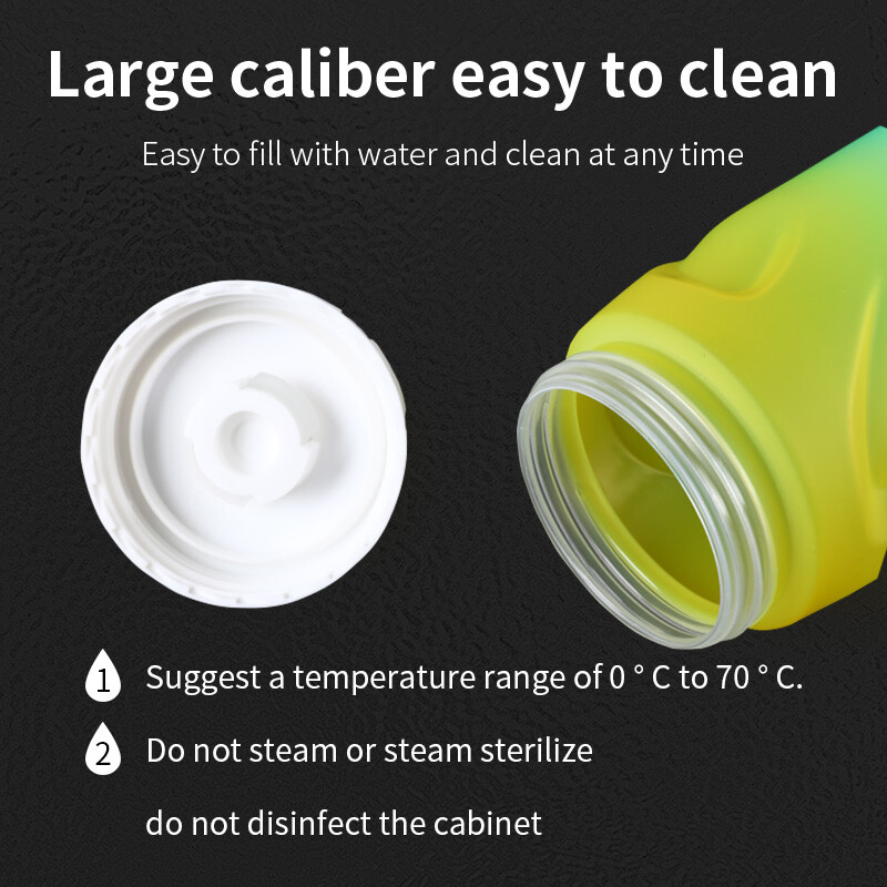 Velosipēda ūdens pudele 620 mm PP5 materiāls Riteņbraukšanas ūdens pudele Īpaši viegls, saspiežams, necaurlaidīgs sporta tējkanna Velosipēdu riteņbraukšanas aprīkojums