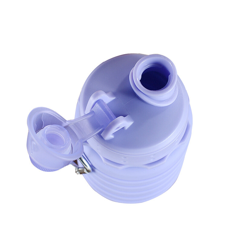 Nova prijenosna silikonska boca za vodu, sklopive šalice za boce za kavu, E alati za putovanja na otvorenom, sklopive sportske boce