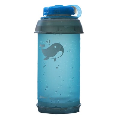 Pārnēsājama 750 ml ūdens pudele āra salokāma, mīksta tējkanna maratonam, skriešanai, pārgājieniem, kāpšanai sportam, sulas turētājs bez BPA