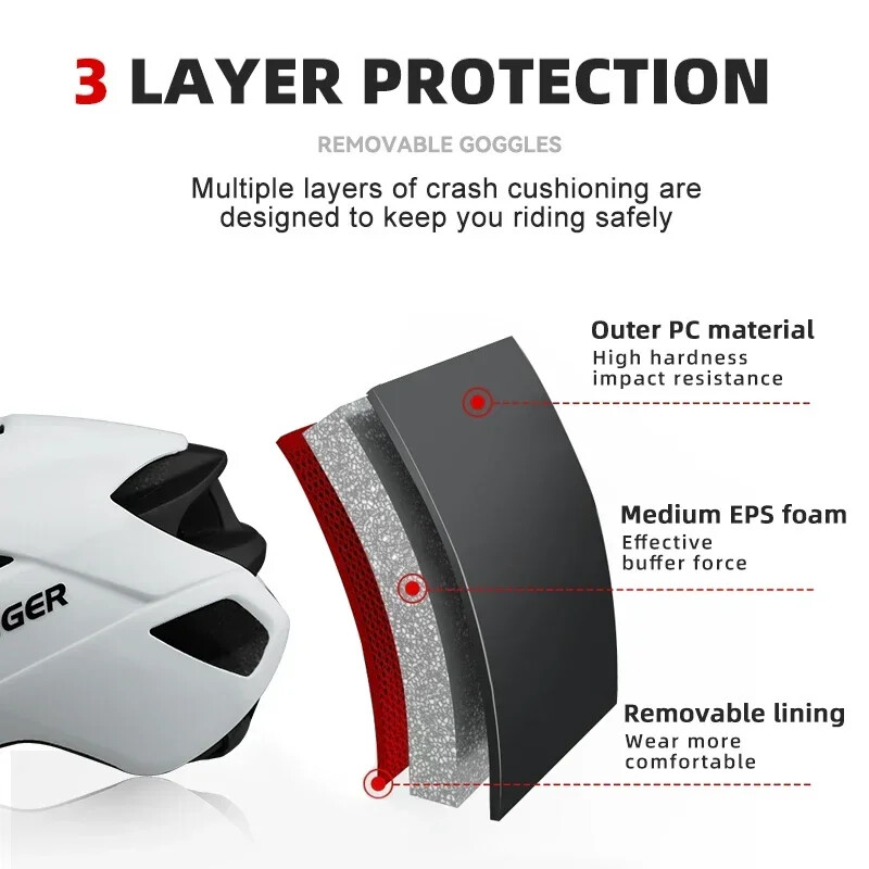 X-TIGER MTB biciklistička kaciga Lagane kacige za odrasle Podesiva biciklistička kaciga za brdske utrke Sigurnosna kapa za MTB bicikl