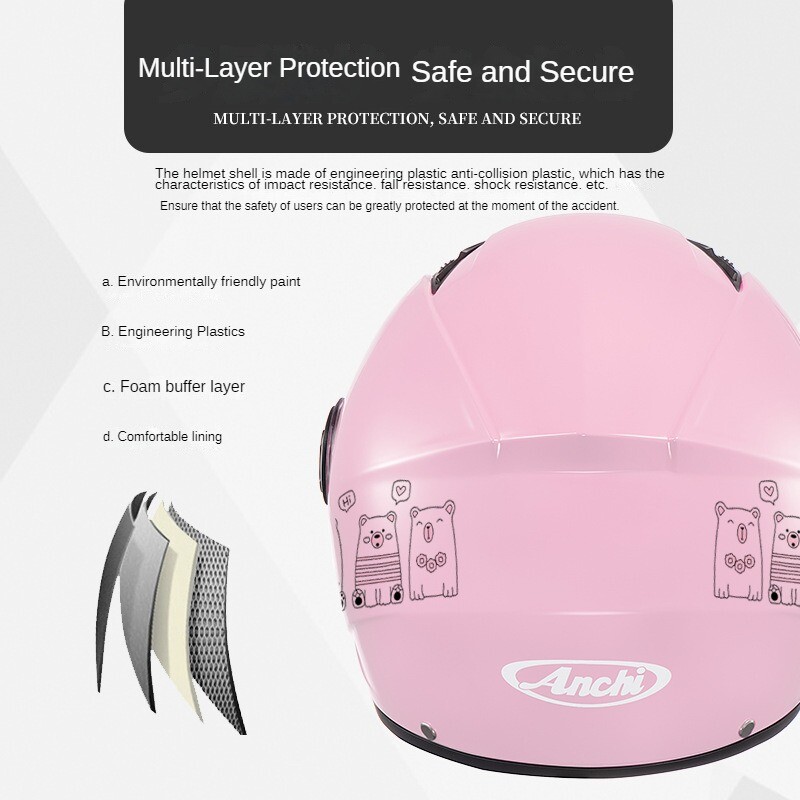 Āra riteņbraukšanas elektriskā velosipēdistu ķivere sieviešu un vīriešu motociklistu aizsargķivere, ziemas siltums visu sezonu pusķivere