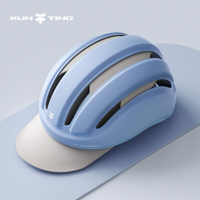 XUNTING sigurnosna biciklistička kaciga, udobna, lagana, uklonjiva, višestruko otporna na udarce, kacige za urbane biciklističke vožnje na otvorenom