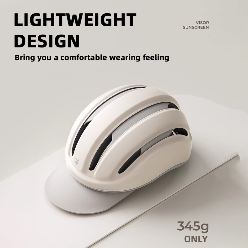 XUNTING sigurnosna biciklistička kaciga, udobna, lagana, uklonjiva, višestruko otporna na udarce, kacige za urbane biciklističke vožnje na otvorenom