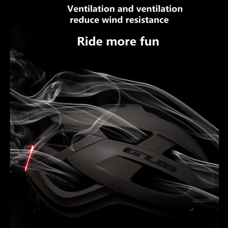 GUB velosipēdistu aizsargbrilles XXL 61-65 ķivere ar vieglām, starpgrāli veidotām riteņbraukšanas austiņām, ceļu satiksmes negadījumiem, pilsētas maršruta ķivere ar atvērtu seju