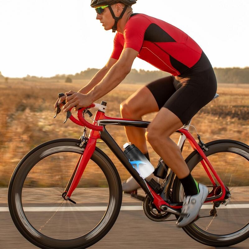 Biciklistička boca za vodu Squeeze Boca za biciklizam i sport 620 ml Sports Easy Squeeze Biking boca Lagana gradijentna boja