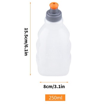 Squeeze Water Bottles Sports Αδιάβροχο Αθλητικό μπουκάλι με δυνατότητα συμπίεσης Φορητό ελαφρύ αθλητικό μπουκάλι κατηγορίας τροφίμων