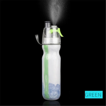 CATAZER Outdoor Sports Cycling Spray Riding Bottle PE Double Keep Cool Πλαστικό κύπελλο νερού ποδηλάτου 500ml Μπουκάλι νερού ποδηλάτου