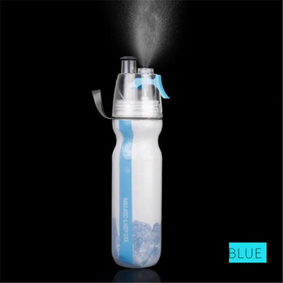 CATAZER āra sporta velosipēda izsmidzināšanas pudele PE Double Keep Cool plastmasas velosipēda ūdens krūze 500 ml velosipēda ūdens pudele