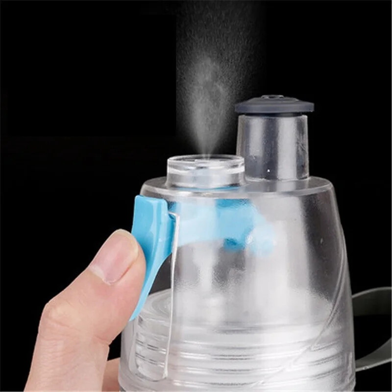 CATAZER āra sporta velosipēda izsmidzināšanas pudele PE Double Keep Cool plastmasas velosipēda ūdens krūze 500 ml velosipēda ūdens pudele