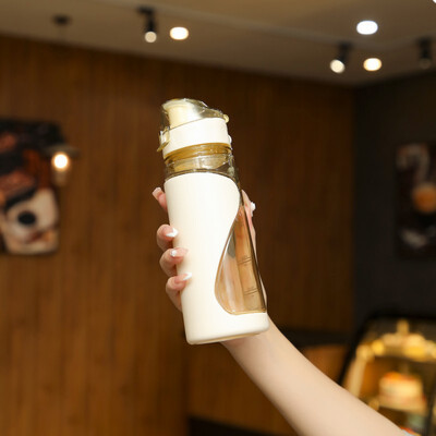 650 ML nepropusna boca za piće Prijenosni biciklistički kuhalo za vodu Dvoslojna čaša za vodu za putovanja u teretanu na otvorenom Vrčevi za fitnes