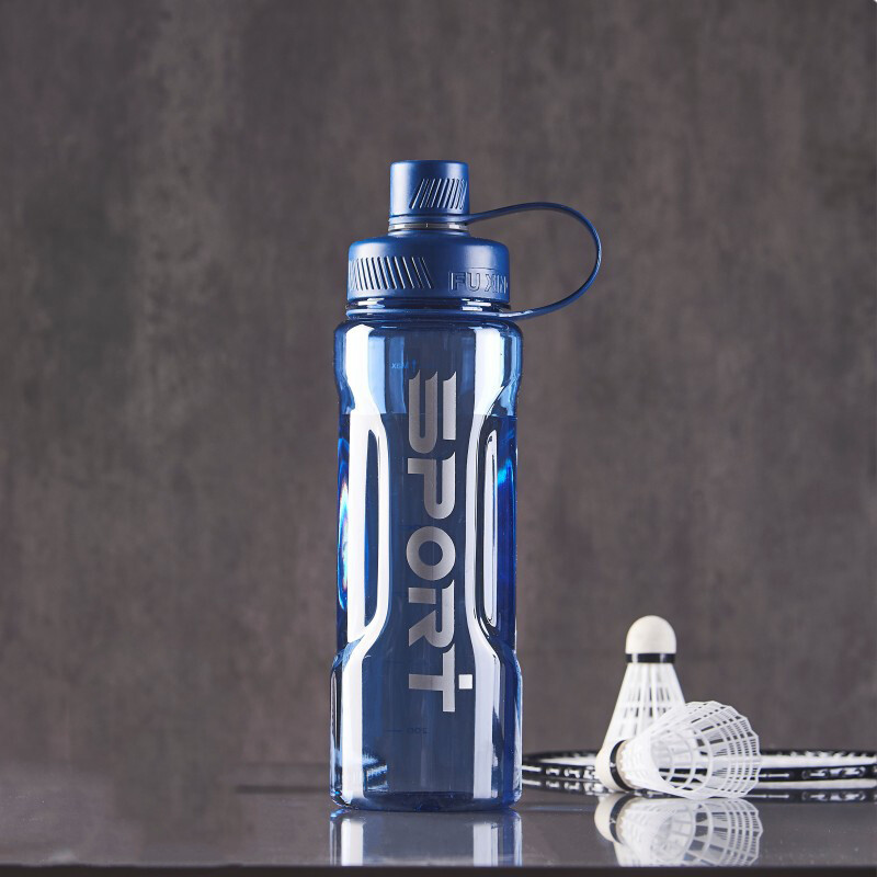 Āra riteņbraukšana Sporta ūdens pudele Modes Caurspīdīga Necaurlaidīga ūdens tējkanna PC telpa Ūdens kauss Pārnēsājama sporta zāle Ceļojumi Fitness