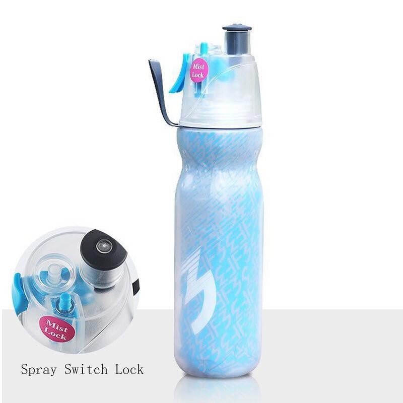 Nešiojami dviračiai dviračių sporto vandens butelių purškimo puodelis lauko jojimo plastikinių puodelių purškimo virdulys