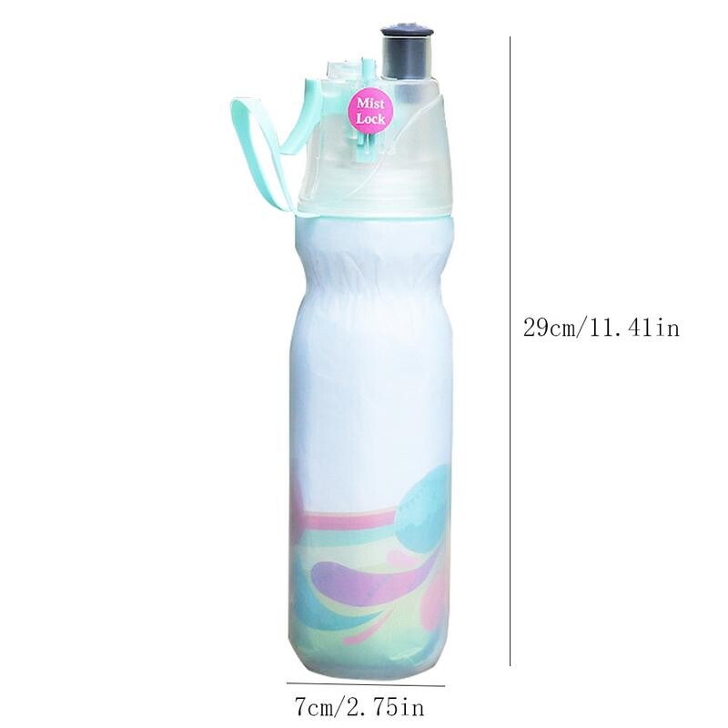 Nešiojami dviračiai dviračių sporto vandens butelių purškimo puodelis lauko jojimo plastikinių puodelių purškimo virdulys