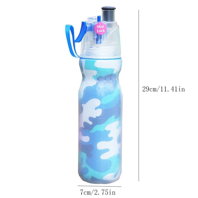 Nešiojami dviračiai dviračių sporto vandens butelių purškimo puodelis lauko jojimo plastikinių puodelių purškimo virdulys