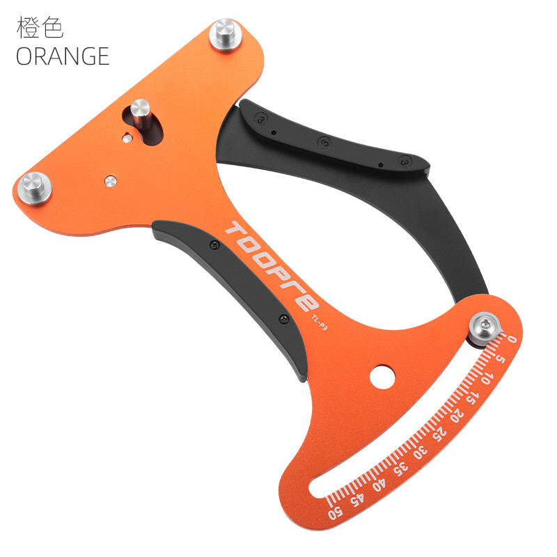 Инструмент за коригиране на спици за велосипед Toopre Измервател на напрежението на спиците Колело с ЦПУ надежден индикатор Педал за свободен ход Спици Инструмент за ремонт на верига