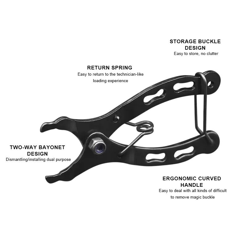 Velosipēdu ķēdes sprādzes knaibles Mini MTB velosipēda ķēdes ātrās atvienošanas burvju saites skavas noņemšana Instalējiet knaibles šosejas riteņbraukšanas remonta rīki