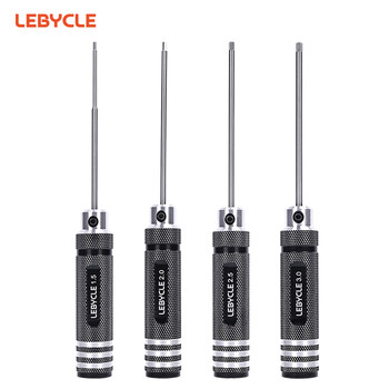 LEBYCLE Bike Precision Hexagonal Screwdriver Speed Steel Hex Driver Wrench Screwdriver 1,5mm 2mm 2,5mm 3,0mm Bike Repair Εργαλείο