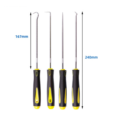 Velosipēda 4Gb/Komplekts Priekšējās dakšas eļļas blīvējuma apkopes rīks MTB šosejas velosipēda amortizatoru remonts O-gredzeni noņemšanas blīve, āķa izvilkējs