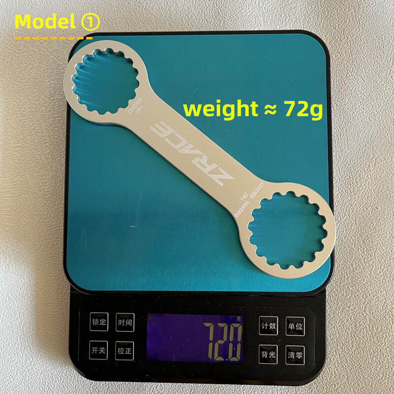 ZRACE T47 velosipēda apakšējā kronšteina uzgriežņu atslēga 47 mm 52 mm 16 zobu uzgriežņu atslēga velosipēda centrālās kustības uzstādīšanas noņemšanas velosipēda instrumentiem