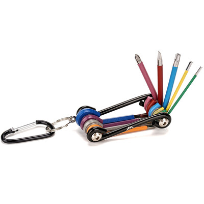 MANA alati za bicikle - 9 u 1 lagani i prijenosni za bicikle - prikladni za biciklizam, kampiranje, ribolov, svakodnevnu upotrebu