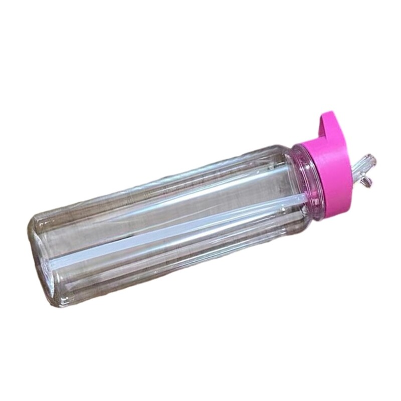 Necaurlaidīgas sporta ūdens pudeles Caurspīdīgas plastmasas pudeles riteņbraukšanai pārgājieniem Campin