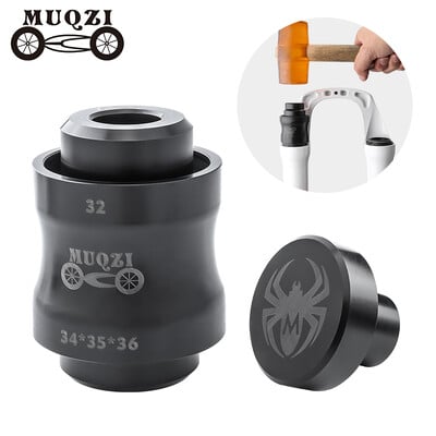 MUQZI velosipēda dakšas putekļu blīvējuma uzstādīšanas rīks 32 mm 34 mm 35 mm 36 mm caurules diametra balstiekārtas dakšas eļļas blīvējuma vadītāja instrumentam