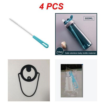 1 komplekts kalnu šosejas velosipēda ūdens pudele 800 ml riteņbraukšanas ūdens pudeles pārnēsājamas āra sporta tējkannas noplūdes necaurlaidīgs dzērienu kauss ar salmiem