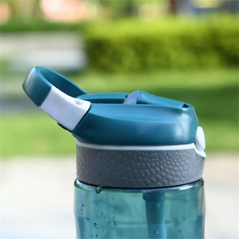 1 komplekts kalnu šosejas velosipēda ūdens pudele 800 ml riteņbraukšanas ūdens pudeles pārnēsājamas āra sporta tējkannas noplūdes necaurlaidīgs dzērienu kauss ar salmiem