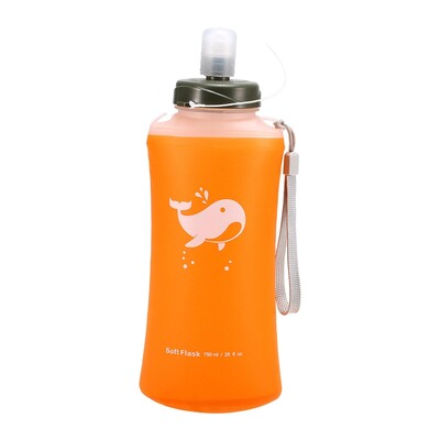 Sulankstomas vandens butelio vandens maišelis gėrimui Lengvas sulankstomas, nepralaidus