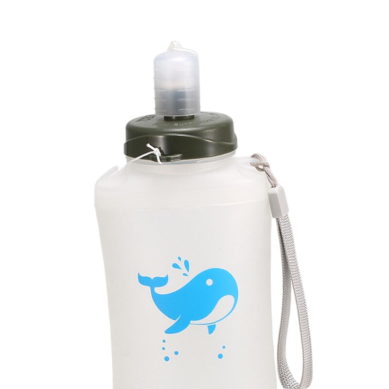 Sulankstomas vandens butelio vandens maišelis gėrimui Lengvas sulankstomas, nepralaidus