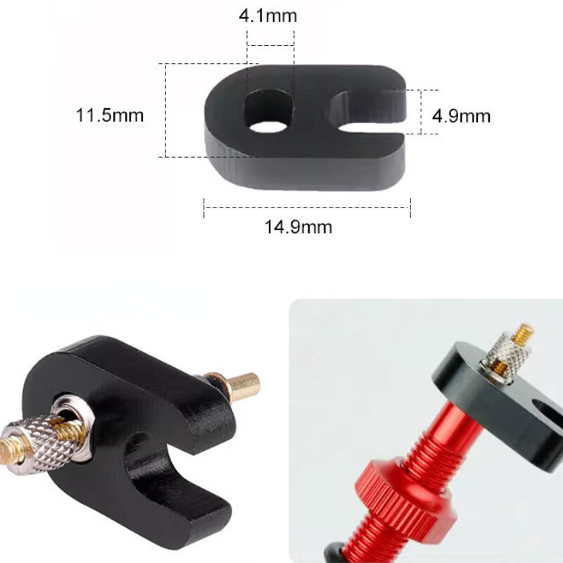 Riepa franču vārsta serdes instrumenta uzgriežņu atslēga Alumīnija sakausējuma velosipēda sīkrīks riepas caurule riepas aizkaves noņemšana velosipēda apkopes remonta rīks