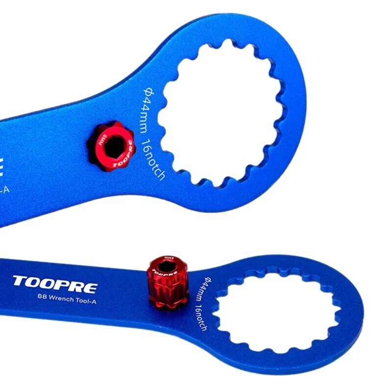 Velosipēda DUB BB apakšējo kronšteinu uzgriežņu atslēga 44/46mm 16 24 iecirtums velosipēda apakšējā kronšteina uzstādīšanas labošanas rīks Shimano BBR60 MT800 MT9100