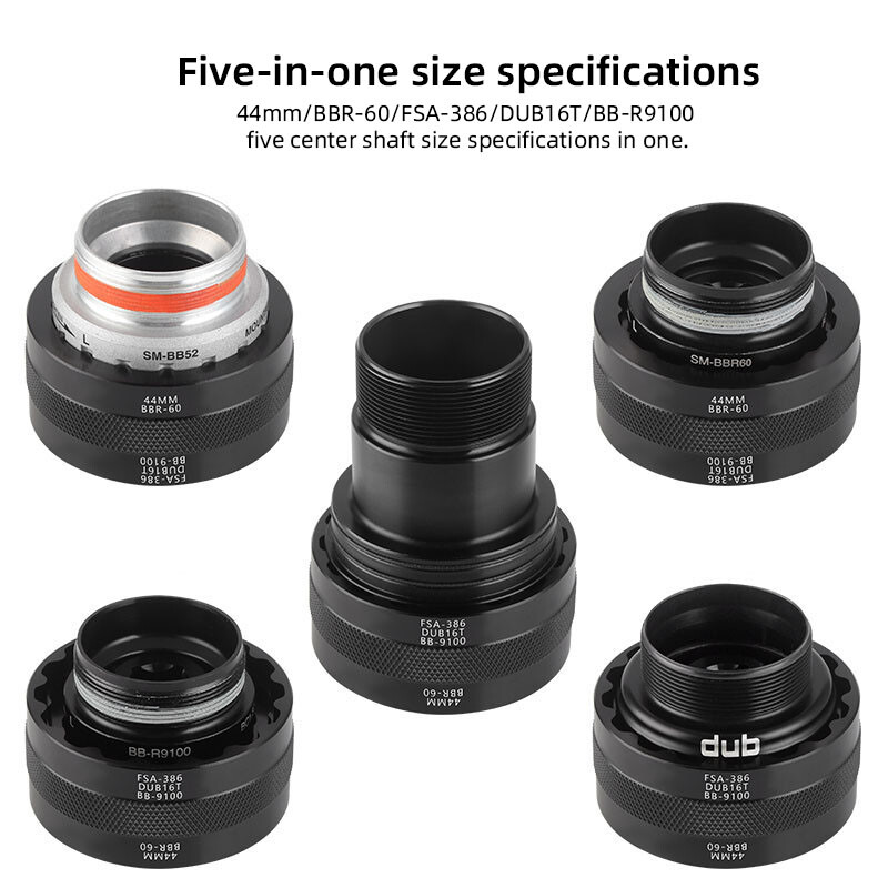 TOOPRE 5 in 1 Apakšējā kronšteina instrumenta noņemšanas rīks BBR60 FSA386 Velosipēda uzstādīšanas remonta atslēga BBR60 BBR9100 FSA 386 noņemšanas rīks